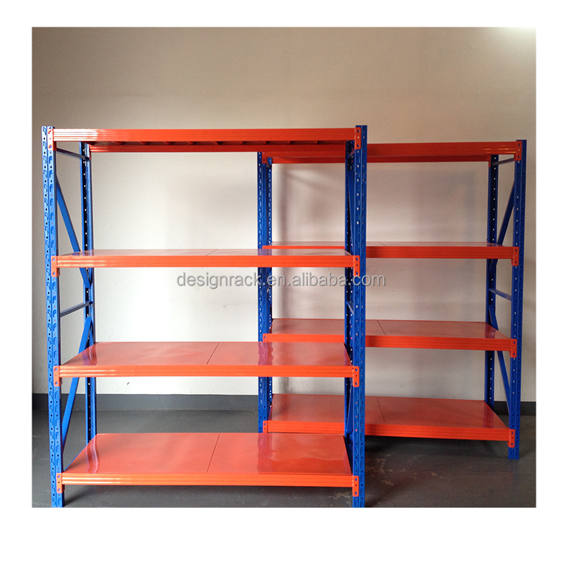 Mobile Wide Span Storage Racks Light Duty Racks for Warehouse Stainless Building Materials Tool Shelf Rack