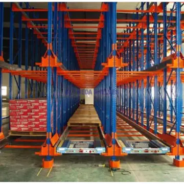 Semi Automated Radio Shuttle Pallet Racking