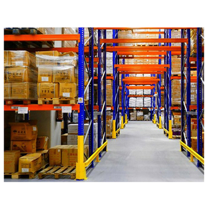 Heavy Duty Boltless Steel Pallet Rack System Industrial Warehouse Storage Shelves Metallic Heavy Duty Industrial Shelving