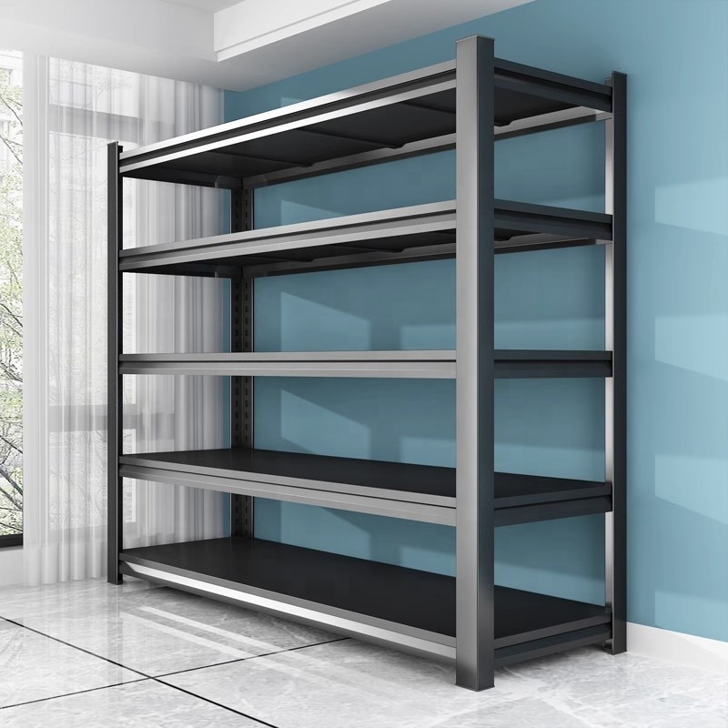 Shibang 5 Layers 150KG Load Warehouse Wire Storage Shelf Goods Steel Rack &amp; Shelving