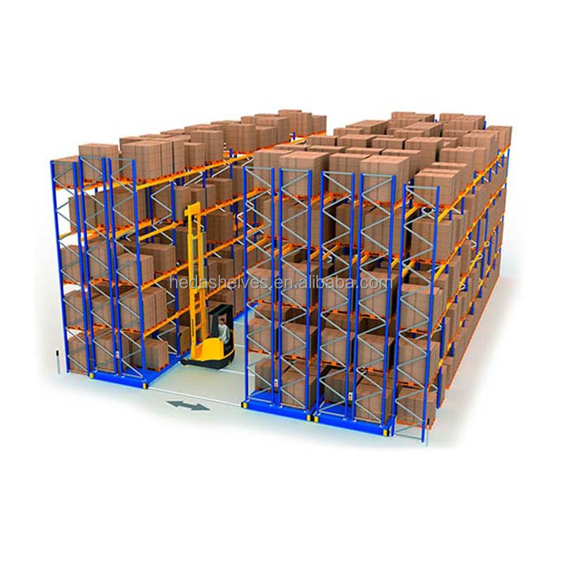 Cold Room Storage Drive in Heavy Duty Rack Metal Storage Shelves Steel Pallet Shelving Racking System