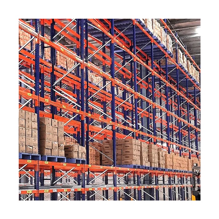 Metal Pallet Racking Warehouse Storage Pallet Racking System Heavy Duty Shelves Rack Unit For Goods Storage