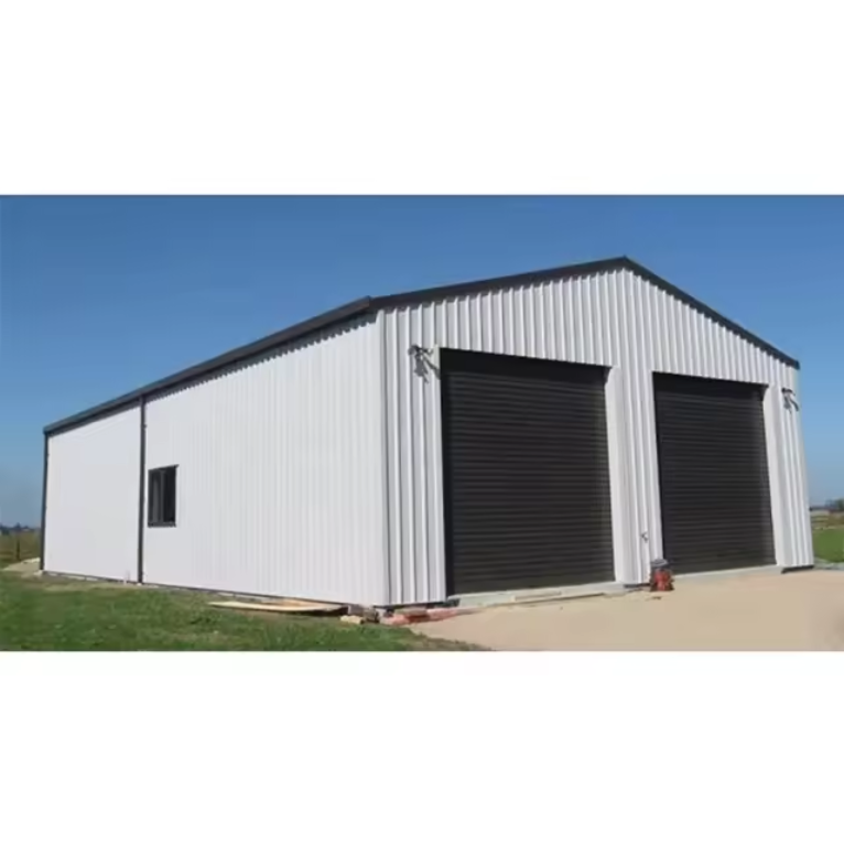 1000 Square Meter Prefabricated Ready Made Steel Structure Warehouse Building For Food Factory