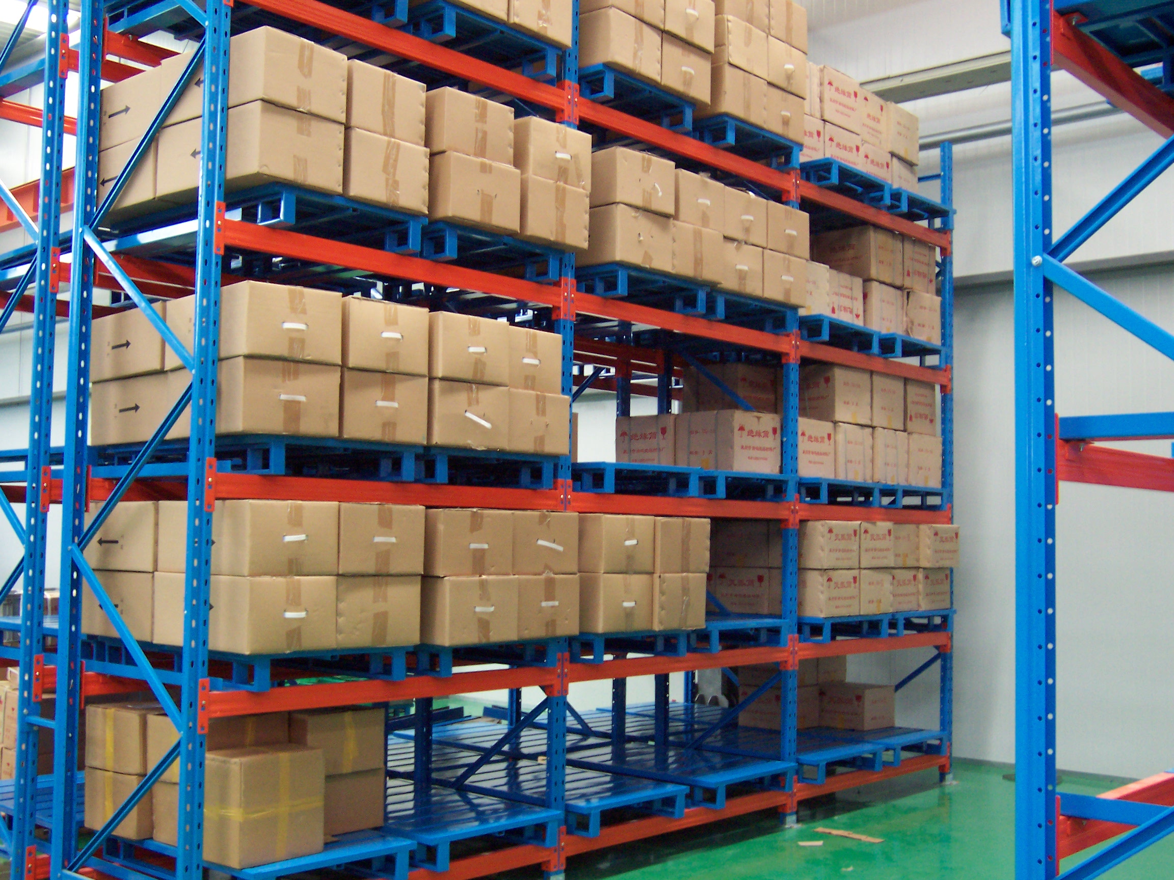 Adjustable Flexible Stainless Steel 5 Long Span Boltless Shelving Units Electrostatic Powder Coated Corrosion Protection CE
