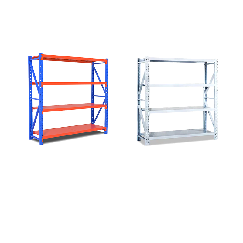 Guichang 100 to 500kg Adjustable Steel Storage Racks, Butterfly or Diamond Hole Uprights, with Screws Assembled