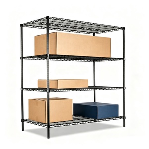 4 Layer Rack NSF Approved 800lbs Heavy Loading Steel Storage Rack