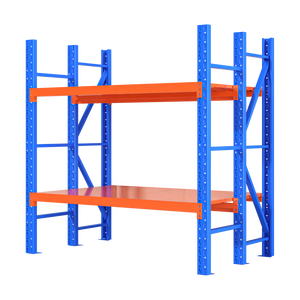 Heavy Duty Industrial Pallet Storage Racking 400kg/600kg/800kg/1500KG Capacity Per Layer Adjustable Steel Warehouse Rack