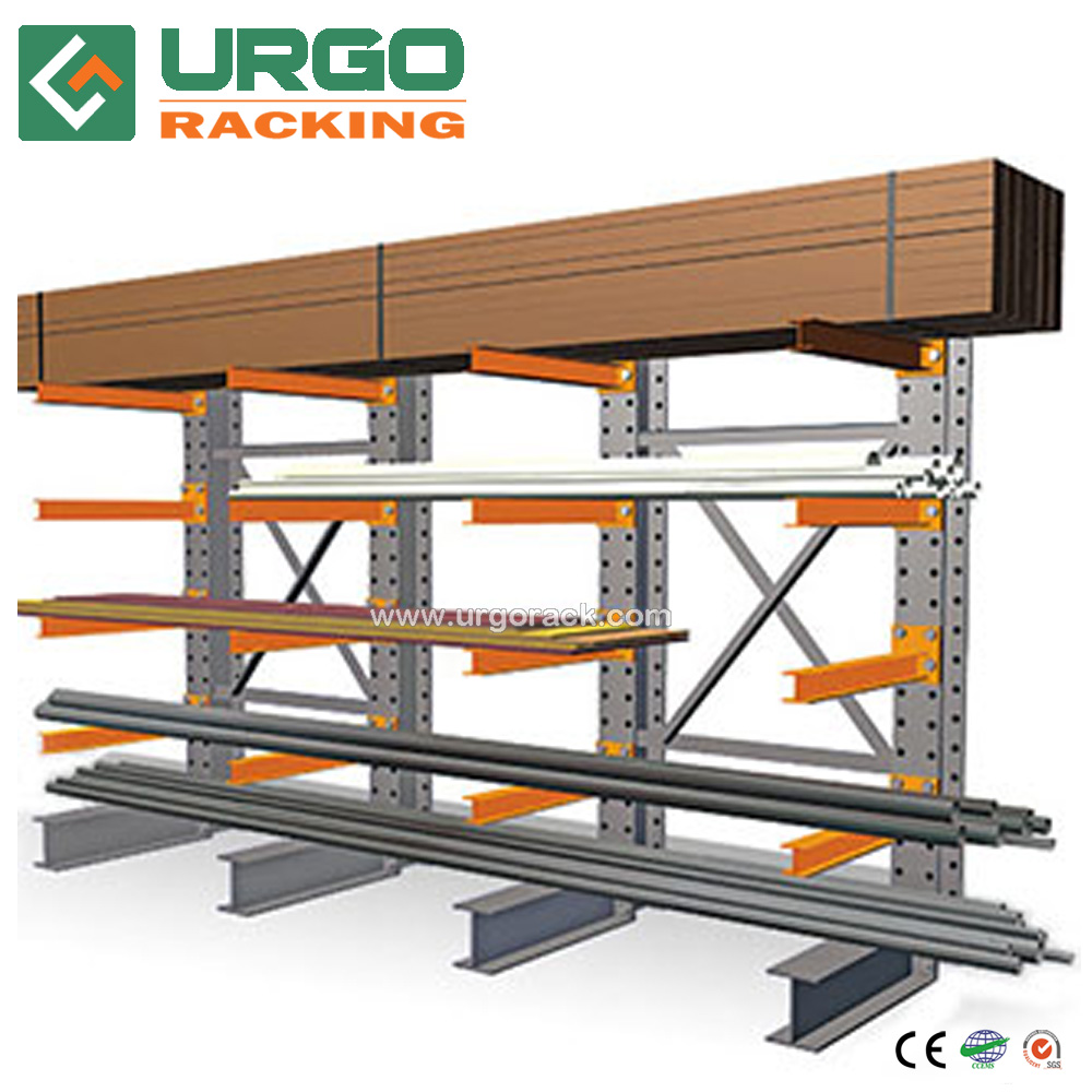 High Space Use Stainless Steel Storage Cantilever Racking with Warehouse Racks