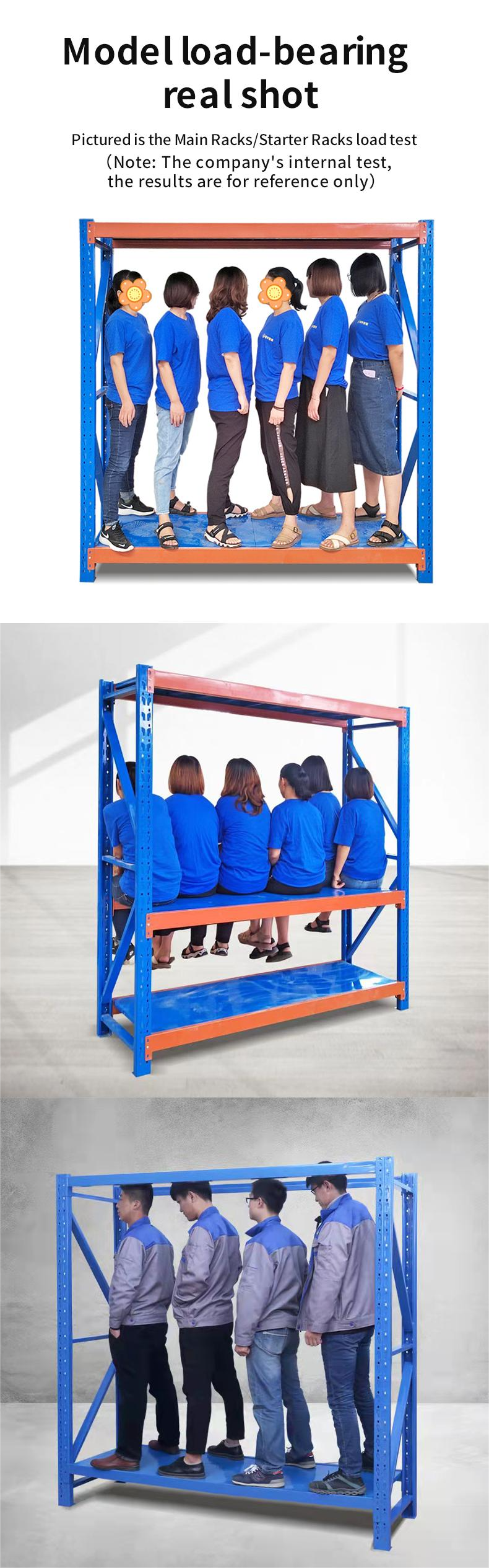 Industrial Storage Racks In Use