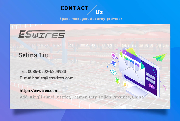 Europe Standard Fireproof Flared Channel 3 Support Channels Secure Design Metal Steel Mesh Wire Pallet Rack Decking