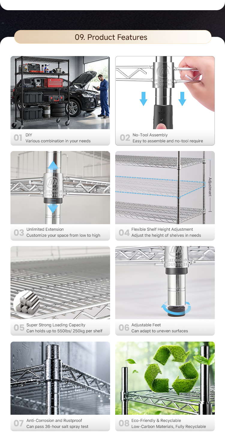 Comprehensive Shelving Structure