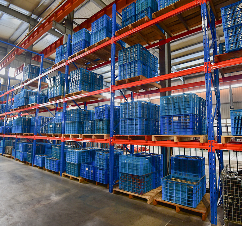 Heavy Duty Ultra-heavy Pallet Rack System Steel Shleving with Load-bearing Capacity Stacking Shelf Units for Tire Bulk Storage