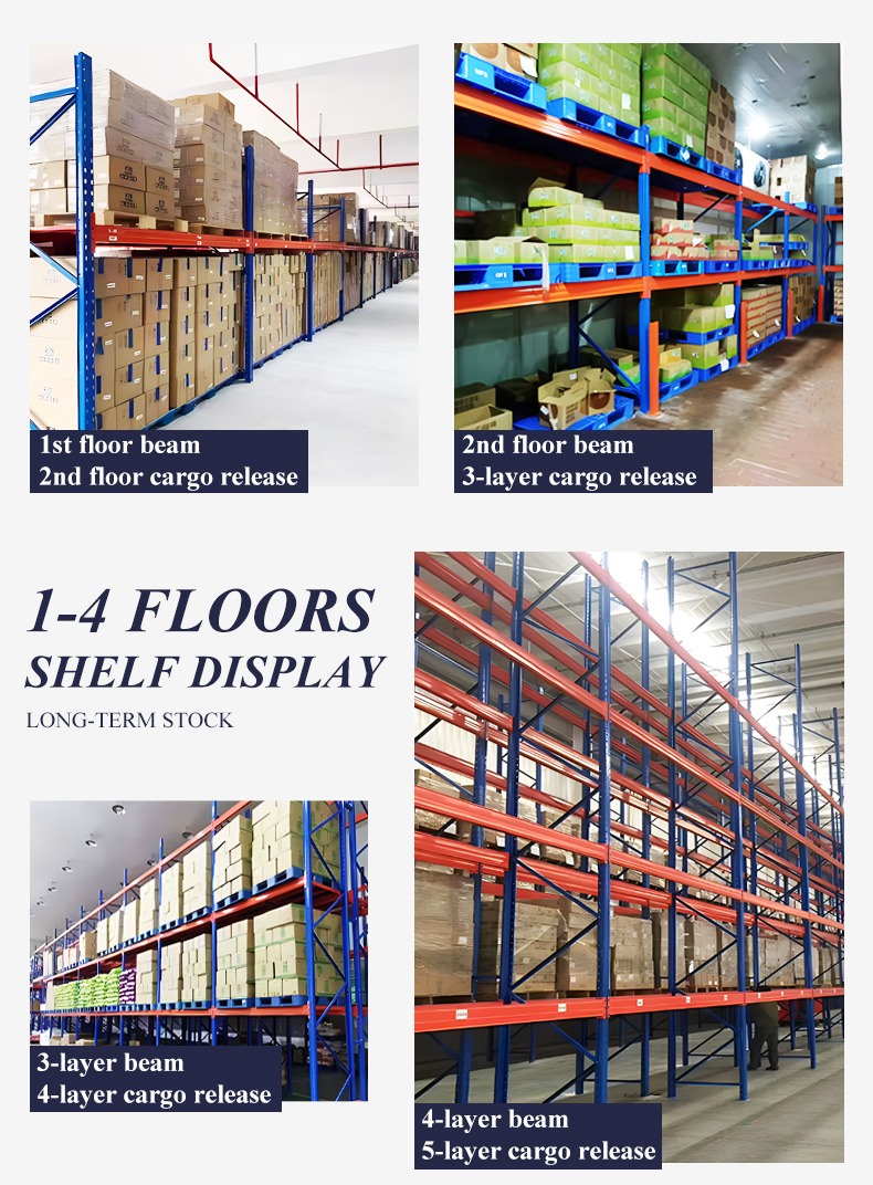 Industrial Pallet Rack View 1