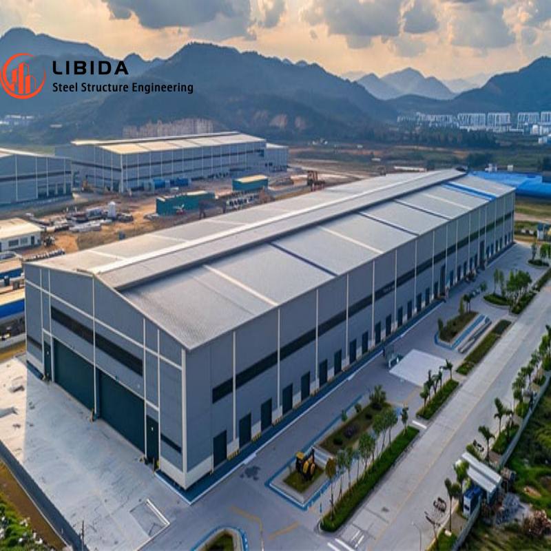 Large Span Warehouse Steel Structure Building For Industrial Storage And Logistics | Warehouse Storage | Steel Structures