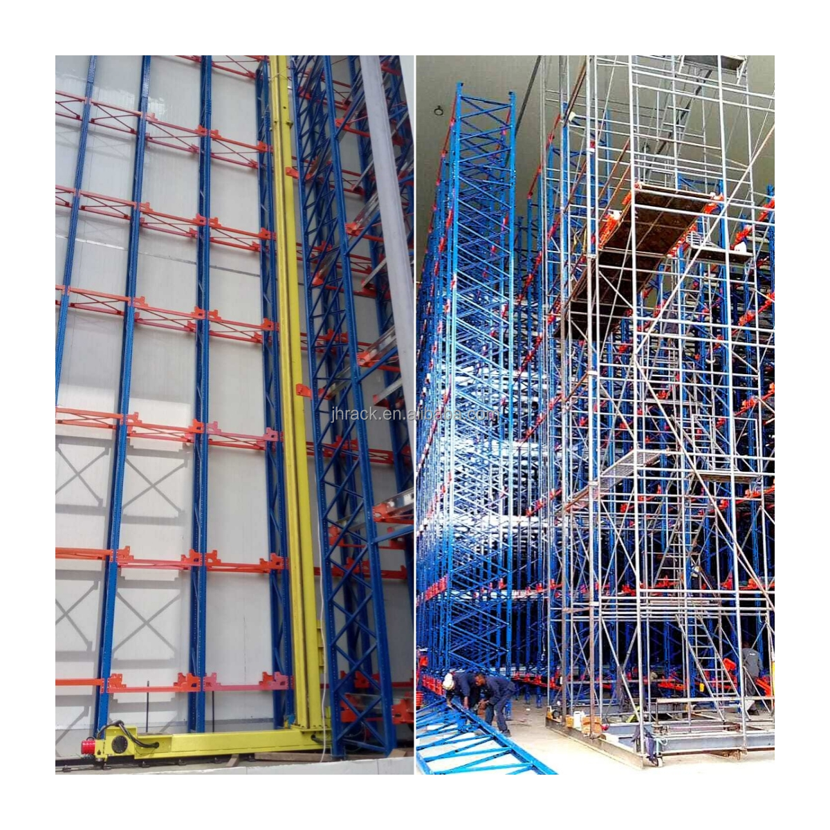 Jinhui Wholesale Storage Shelves Us Standard Asrs Auto Shuttle Racking System for Warehouse Coldd Storage Logistique