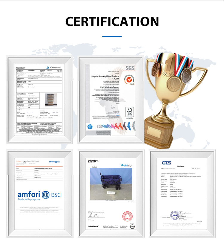 Certifications ISO BSCI CE