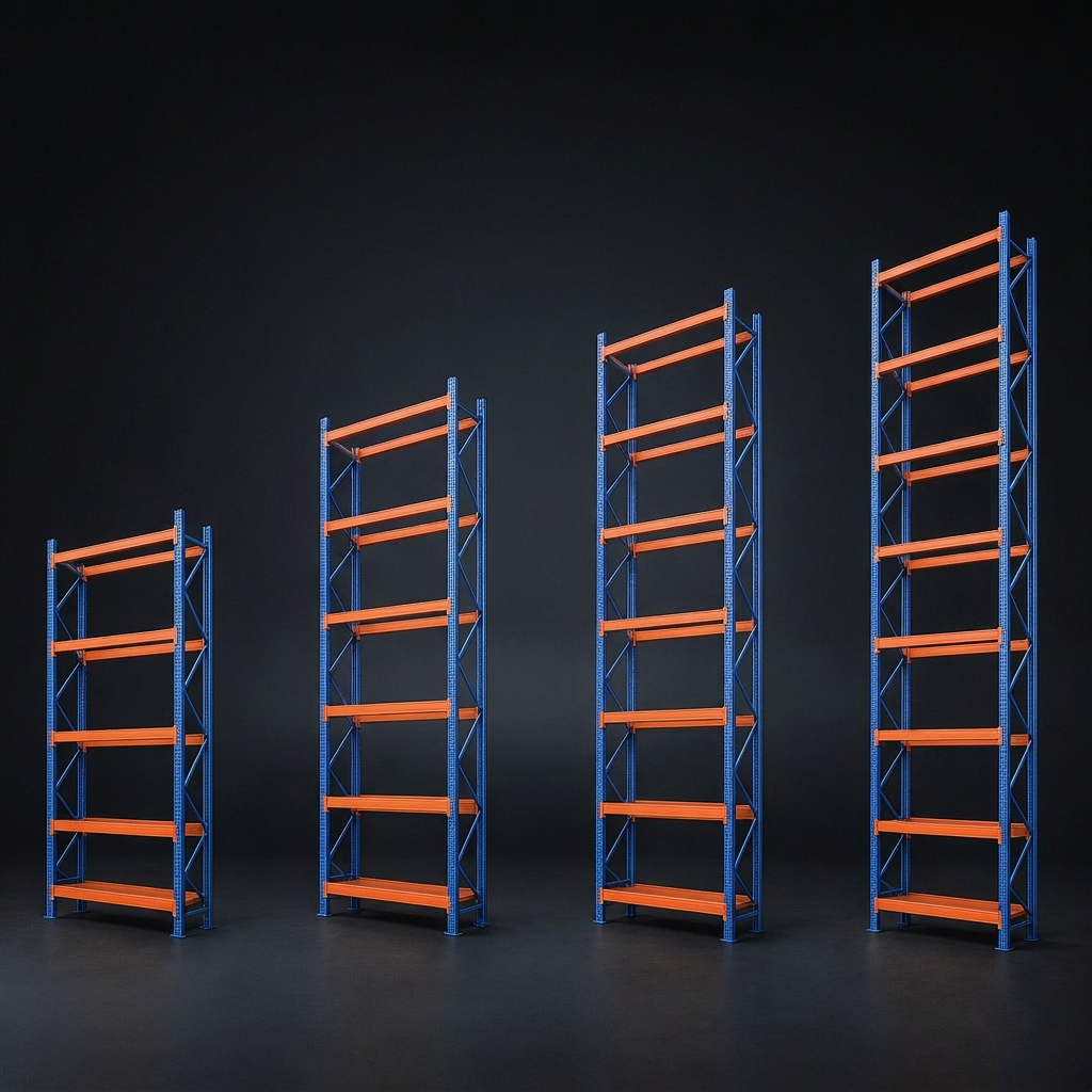 Heavy Duty High Bay Pallet Beam Rack 7 Levels 3500kg Per Shelf H7800mm Forklift Compatible Warehouse Racking