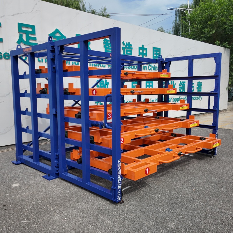 Steel Sheet Metal Storage Racks 6-Layer Drive-In Pallet Rack with Anti-Rust for Factory Workshop Use
