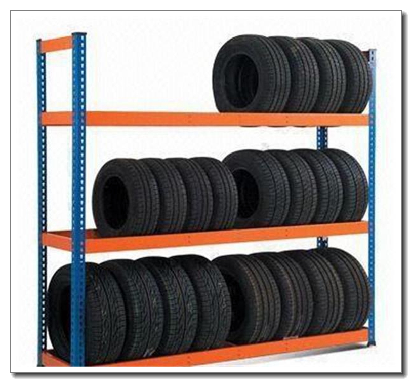 Wholesale Eyda Industrial Car Tyre Rack Metal Folding Stacking Drive-In Light Duty Pallet Rack Customized Steel 5-Layer Shelves