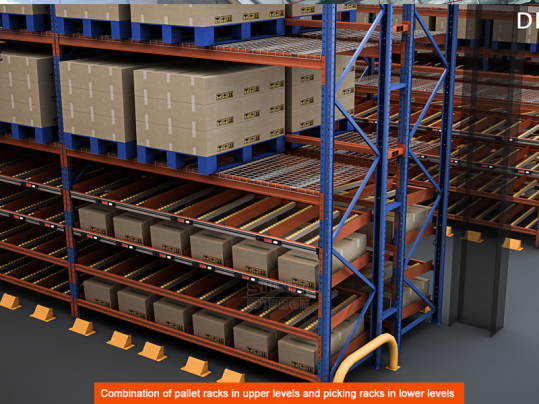 Heavy Duty Selective Pallet Steel Rack Application