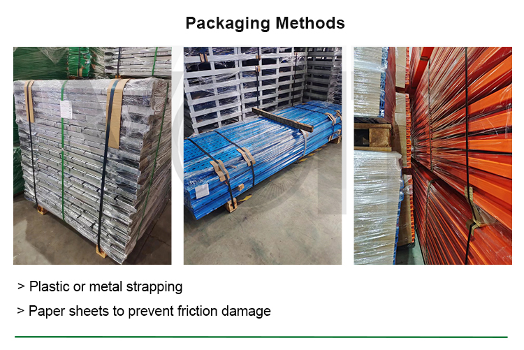 Steel Storage Racks Packaging and Bundling
