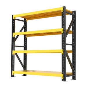 Fast Shipping Steel Shelving Light Duty Stacking Racks &amp; Shelves for Garage Storage