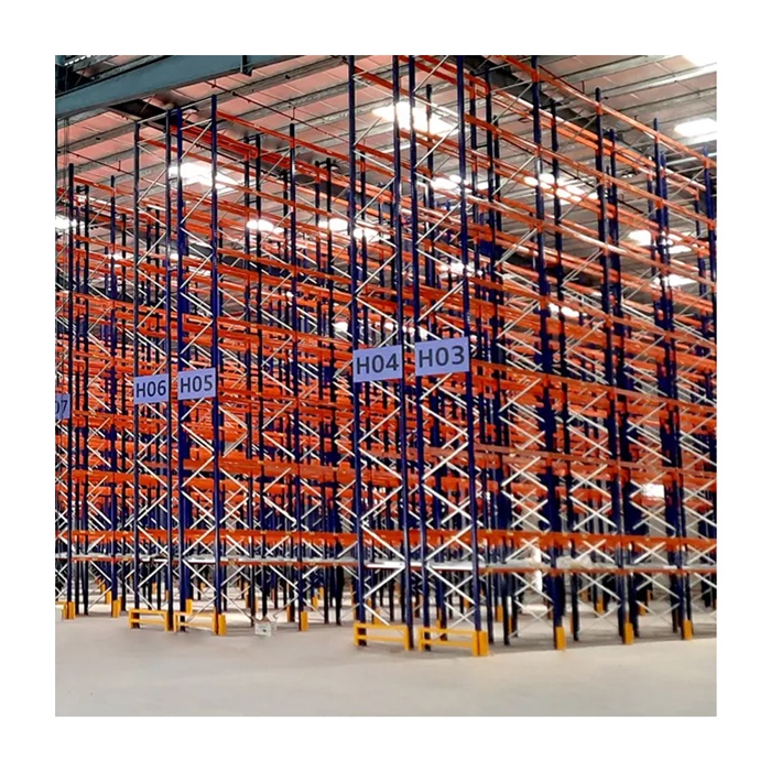 Heavy Duty Industrial Double Deep Stacking Selective Shelving Pallet Racking Warehouse Storage Racks For Sale
