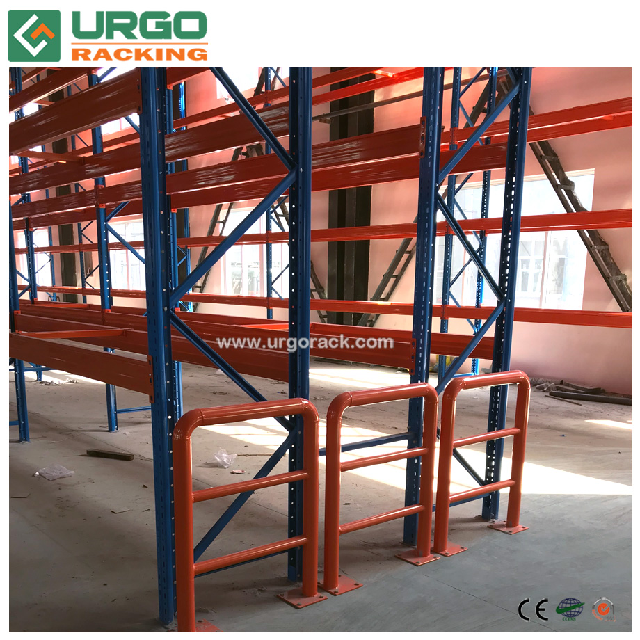 Industrial Warehouse Storage Steel Teardrop Beam Heavy Duty Pallet Racking