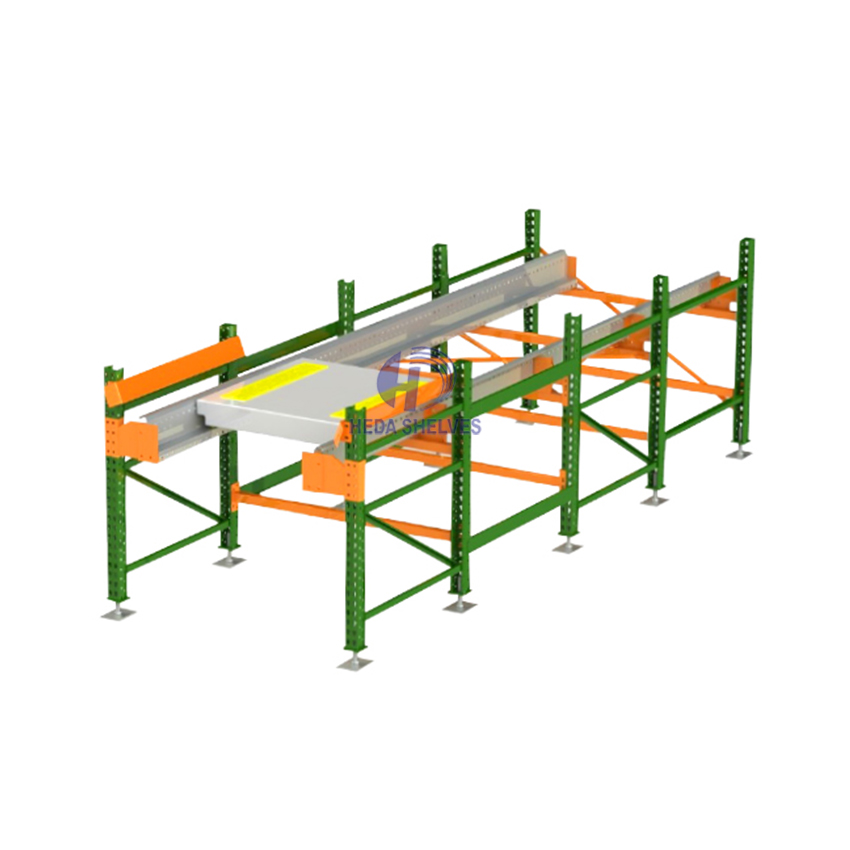 Heda Shelves Four Way Shuttle Rack Warehouse Racking Shuttle Automatic 4-Way Shuttle Racking Pallet Racking System