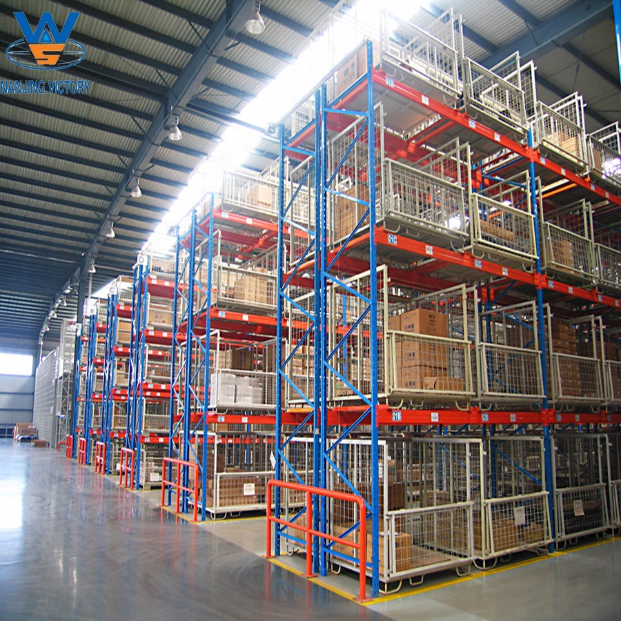 High Quality Customized Warehouse Steel Pallet Racking Adjustable Leveling Feet Easy to Install