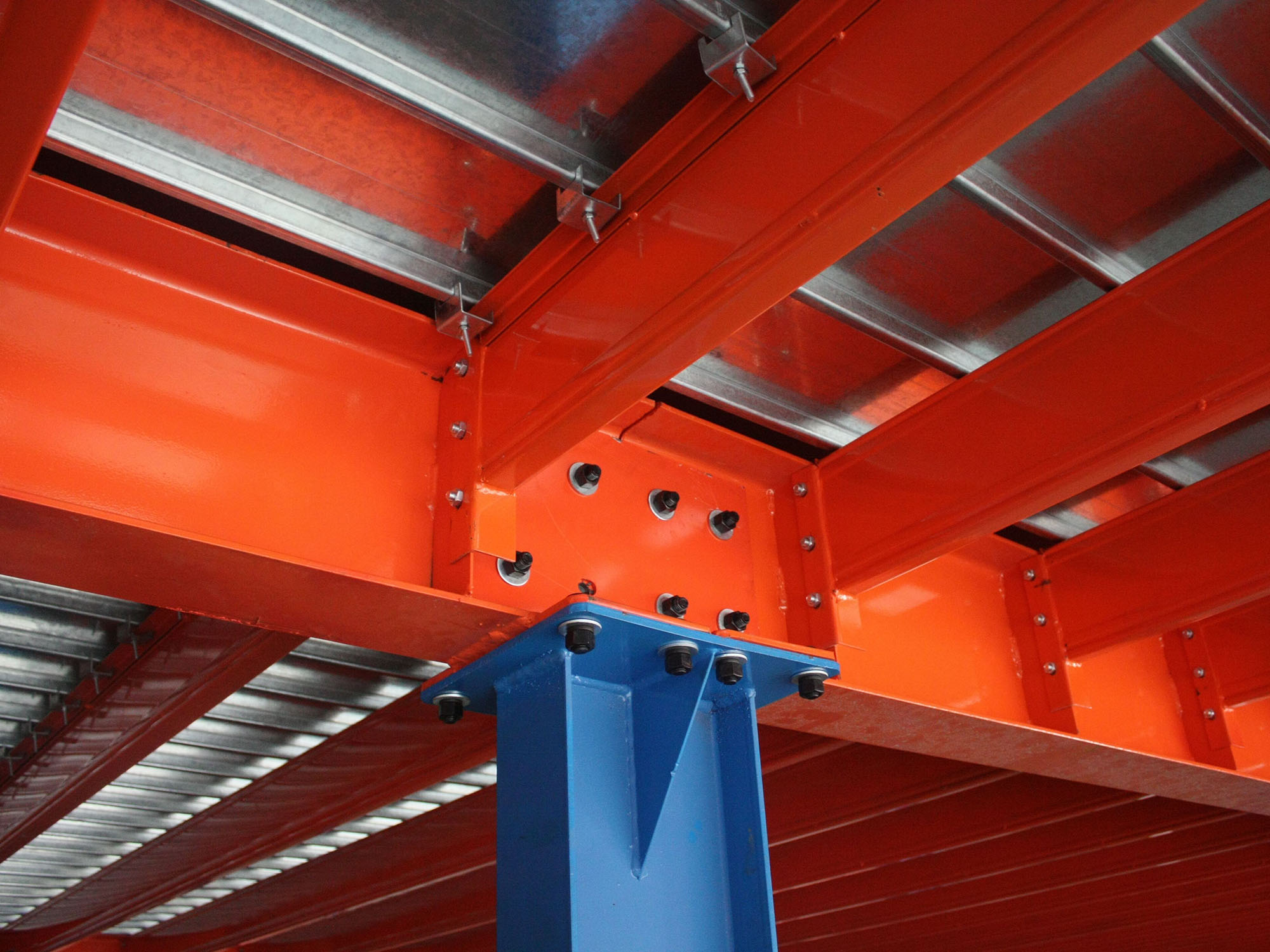 Mracking New Product Span Long Steel Structure Mezzanine Platform Floor For Manufacturer