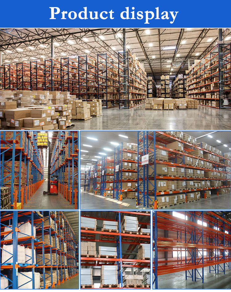3000KG Heavy Duty Pallet Rack Warehouse Storage Shelves Units Powder Coating Steel Racking System