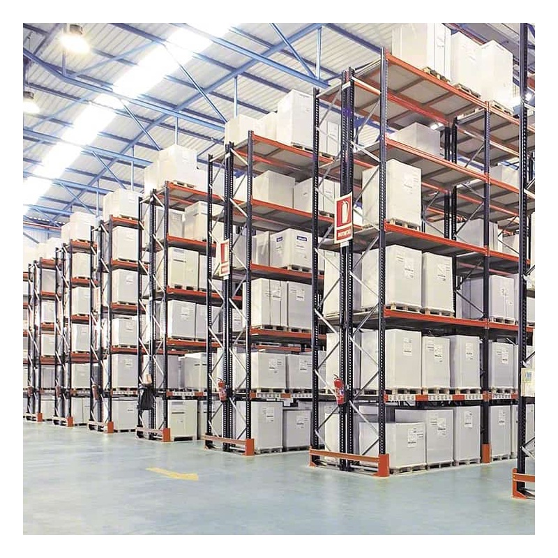 Heavy Duty Industrial Double Deep Stacking Selective Shelving Pallet Racking Warehouse Storage Racks For Sale