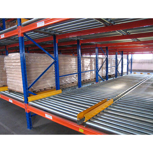 High Efficient Warehouse Storage Gravity Pallet Flow Racks Roller Rack/Pallet Flow Racking