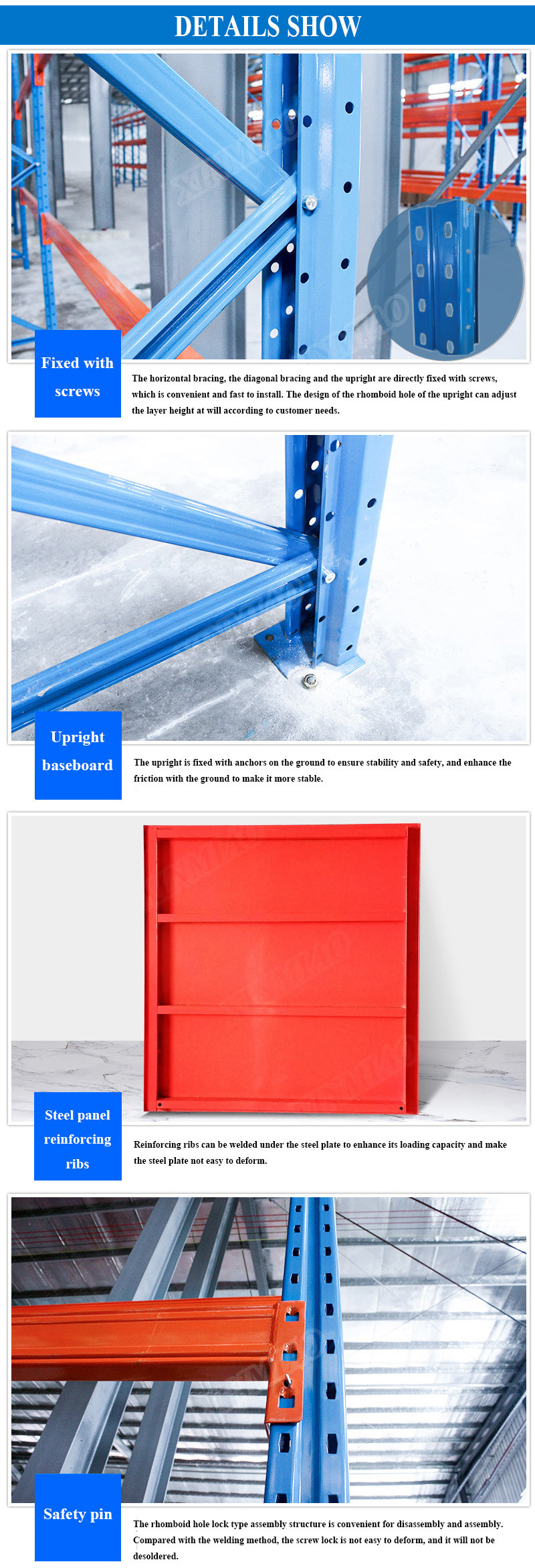 Beam and Upright Structure