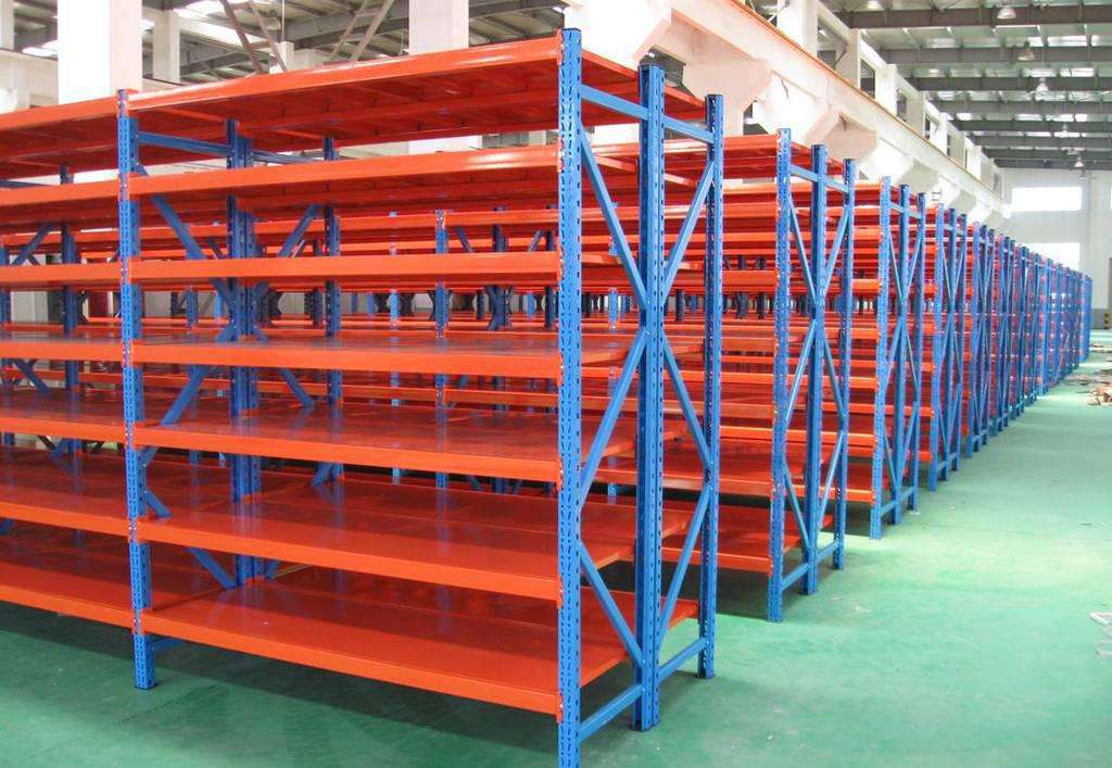 Stock Available Medium-sized Shelves Shelf Boltless Racking Shelves Steel Storage Shelving Unit Multi-level Metal Storage Rack