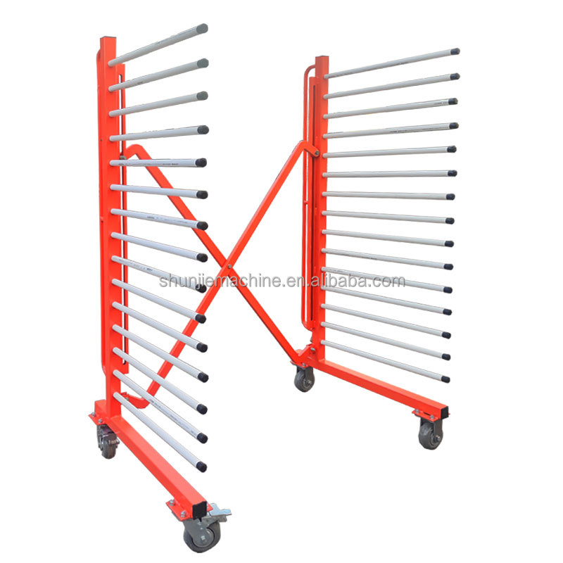 Wholesale Customized Cantilever Storage Rack With Wheels Painting Storage Rack Warehouse Storage Racks
