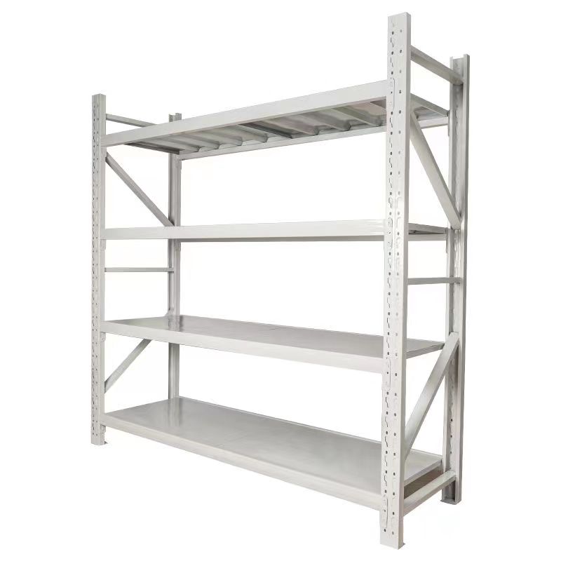 Garage Shelves Industrial Metal Shelving Stack Rack Light Duty Steel Shelving Boltless Racking Shelves Warehouse Storage Rack