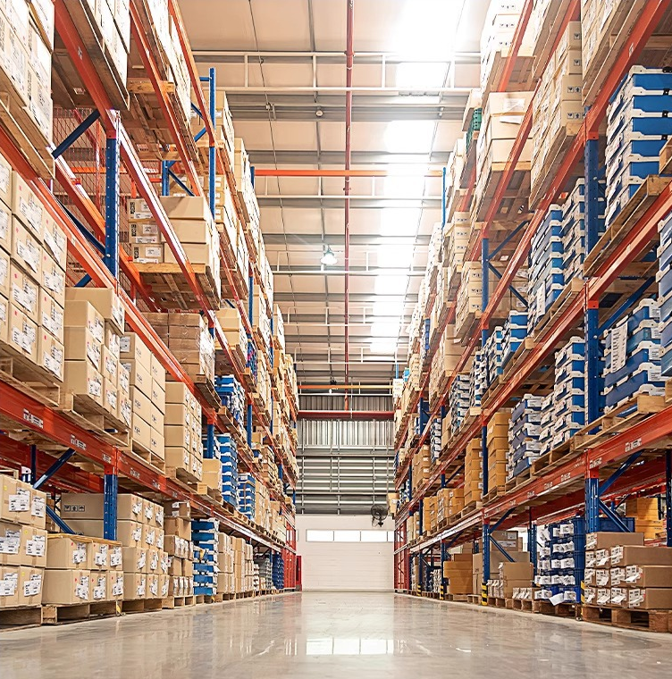 Heavy Duty Ultra-heavy Pallet Rack System Steel Shleving with Load-bearing Capacity Stacking Shelf Units for Tire Bulk Storage