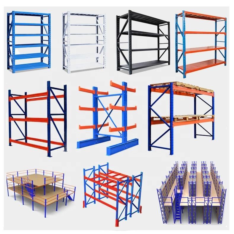 Powder Coated Warehouse Storage Pallet Shelving Beam-Type Racking Bolted Pallet Rack System High Bay Pallet Rack