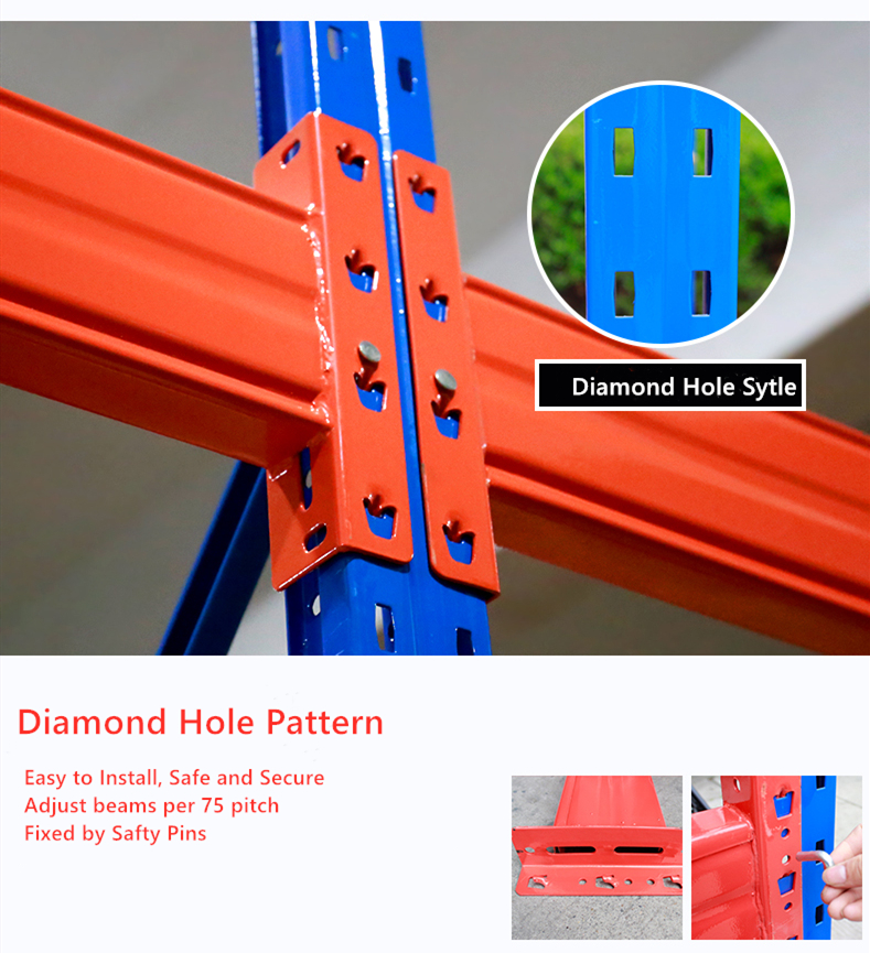 Heavy Duty Warehouse Storage Racks Selective Pallet Rack Shelving Units With Competitive Price