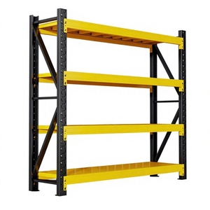 Adjustable Heavy Duty Load-Bearing 500kg/Layer Steel Racks Warehouse Industrial Stack Storage Racking Shelving System