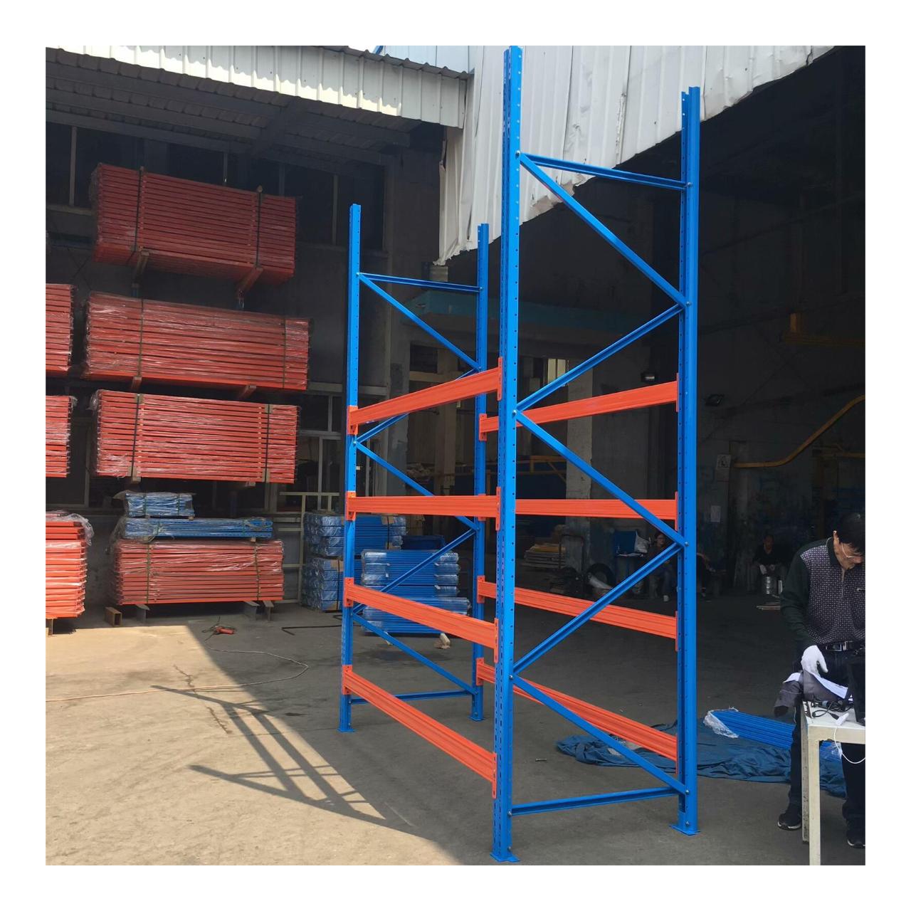 Powder Coated Steel Heavy Duty Industrial Racks Warehouse Racking Storage Shelf Shelving Units Pallet Rack System