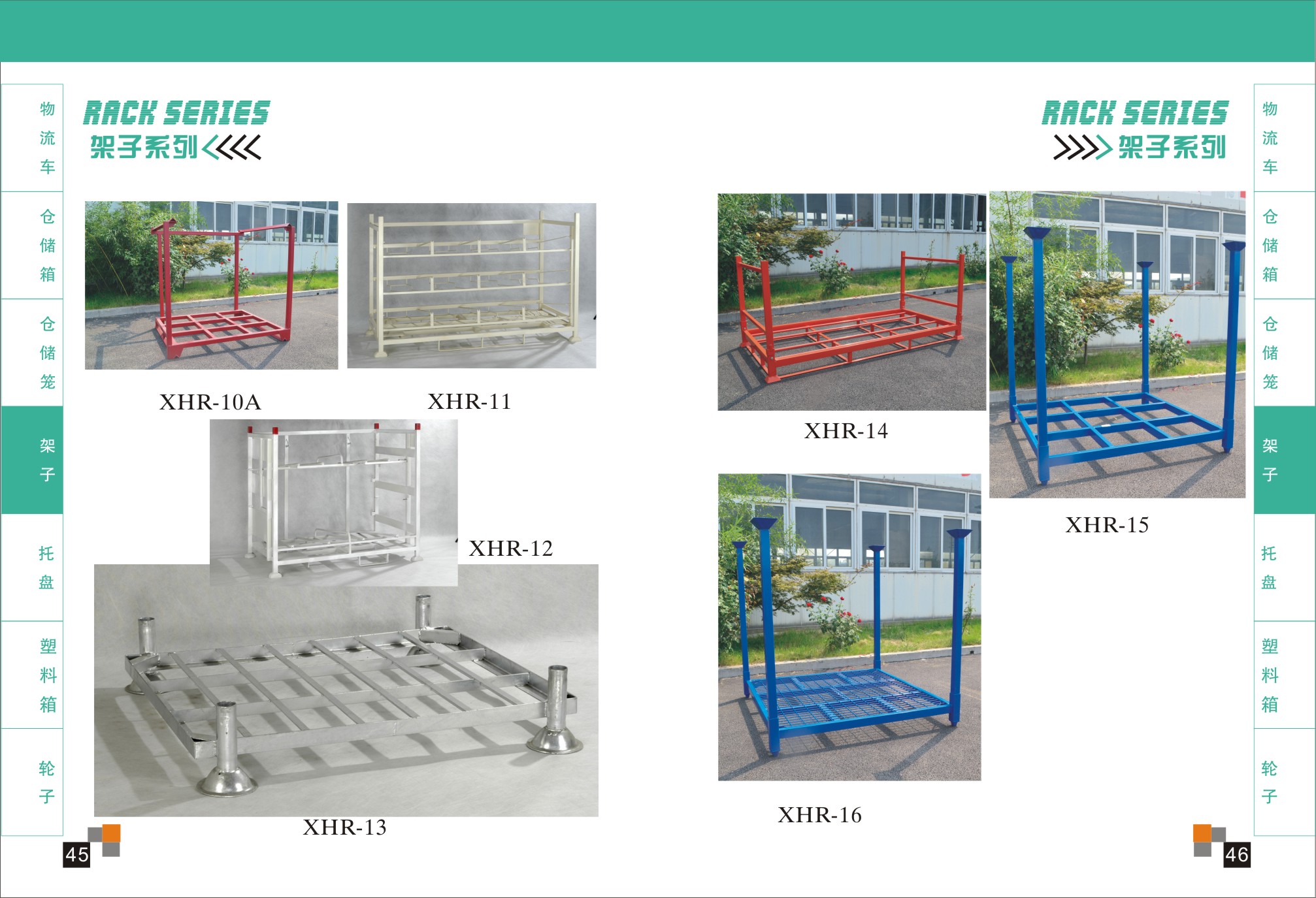 High Quality Heavy-Duty Industrial Steel Pallets Durable Foldable Drive-In Rack Storage Equipment Stackable Pallets on Sale
