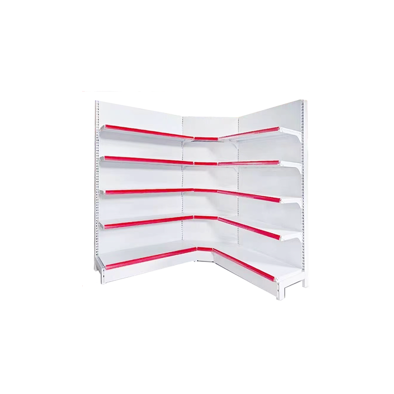 Light Duty Steel Supermarket Gondola Shelving System | Adjustable Grocery Store Display Rack for Retail &amp; Warehouse