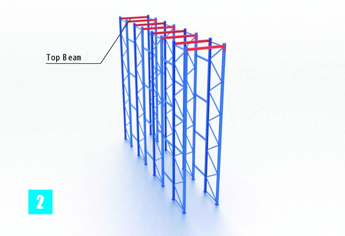 High Density Commercial Shelves Storage Warehouse Racking Systems Drive-In Pallet Rack for Industrial Factory Racks