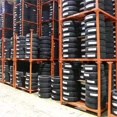 Warehousing Storage Heavy Duty Steel Fabric Multi-Level Corrosion Protection Truck Tyre Cold Storage Stacking Metal Racks