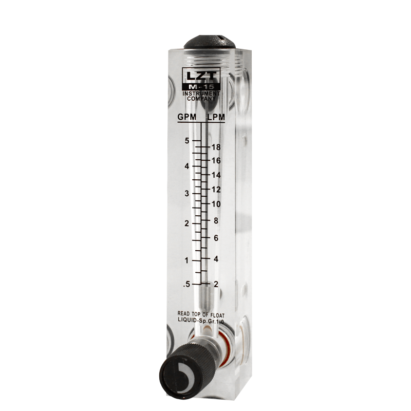 240 LPM Adjustable Panel Air Flow Meter Gas Rotameter with Valve for Gas/Liquid/Oil Monitoring and Management OEM