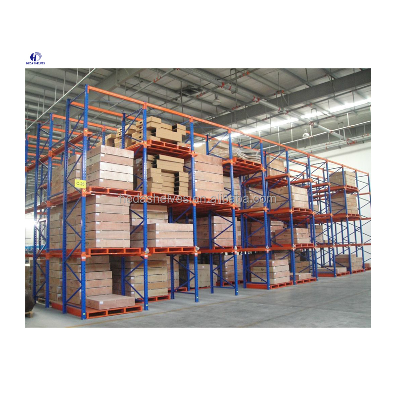 Cold Room Storage Drive in Heavy Duty Rack Metal Storage Shelves Steel Pallet Shelving Racking System
