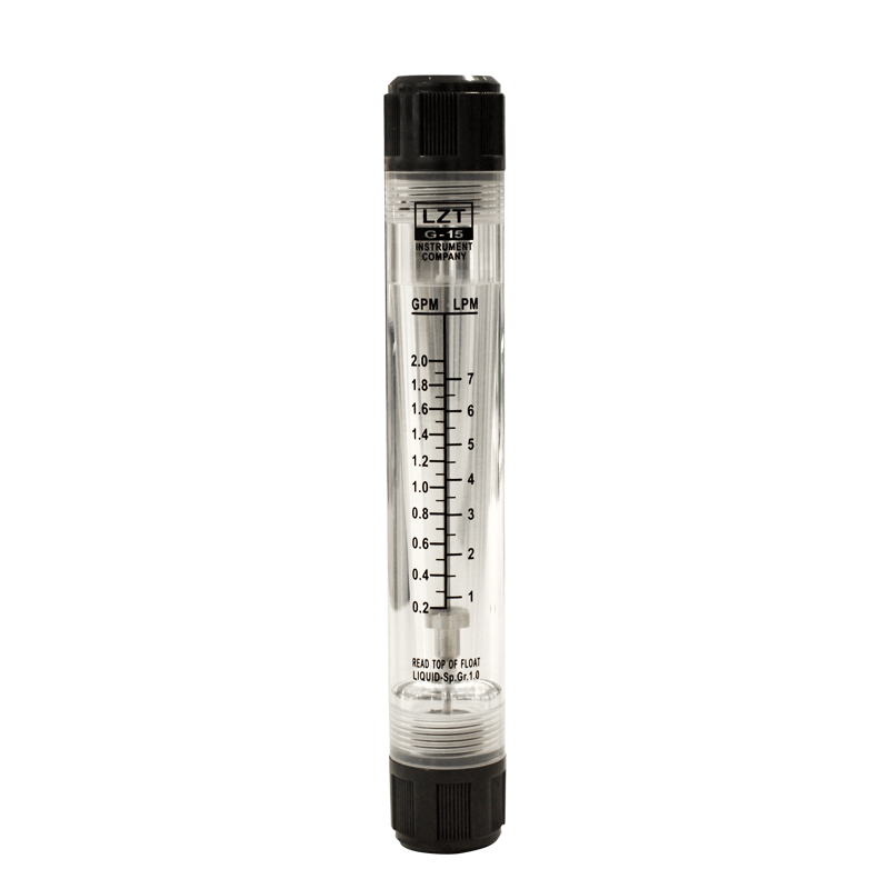 240 LPM Adjustable Panel Air Flow Meter Gas Rotameter with Valve for Gas/Liquid/Oil Monitoring and Management OEM